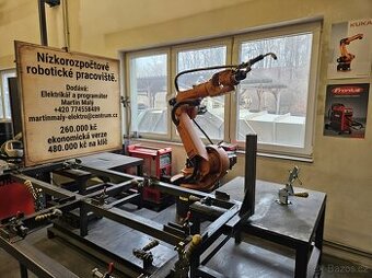 Nízkorozpočtové robotické svařovací pracoviště
