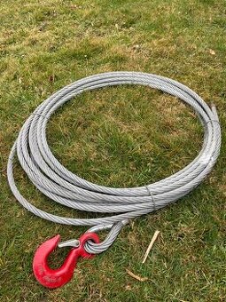 Lano s hákem 16 mm, 20 m.