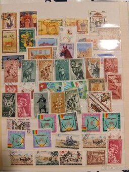 Album známek Afrika