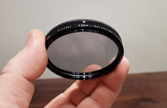 Polarizační CPL filtr Vivitar 62 mm - parádní stav