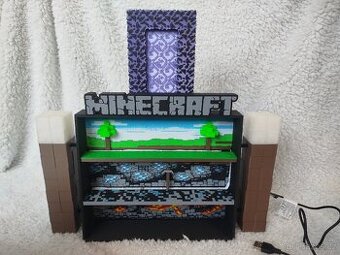 Minecraft funko pop stand
