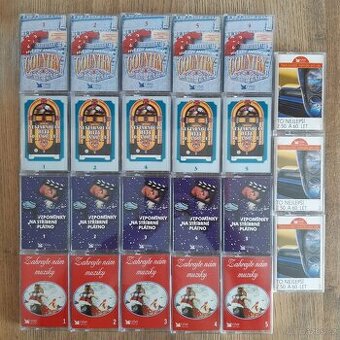 MC audio kazety - výběry //SLEVA//