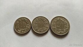 Mince Švýcarsko - 1