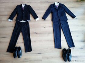 Chlapecký oblek a boty - 1