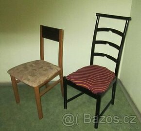 Polstrované židle - 2 ks