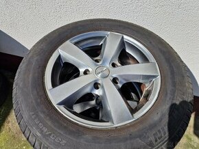 Alu kola 17" 5x139,7 pneu Michelin 235/65r17 104V - 1