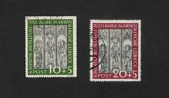 Známky Německa (BRD) - Mi: 139/140 (r. 1951) LEVNĚ