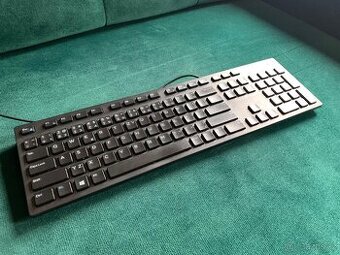 Dell klávesnice KB216t multimediální USB CZ černá - 1