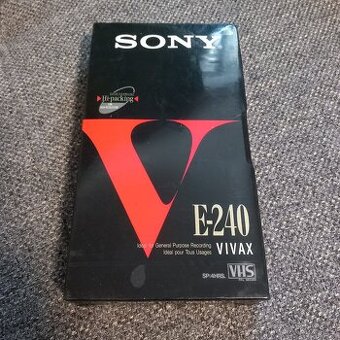 Nová sony videokazeta
