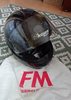 Helma na motorku Nolan,vel.XS