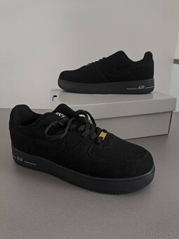 Airforce 1 černé semišové