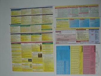 Souhrn ČJ, literatury, slohu, učební listy