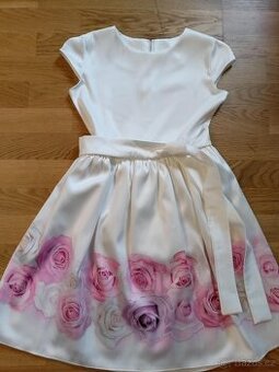 Společenské dívčí šaty vel 146 -zn Elegant baby
