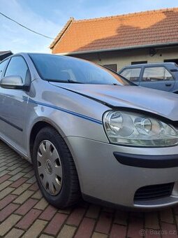 Vw golf 5 černý, stříbrný - 1