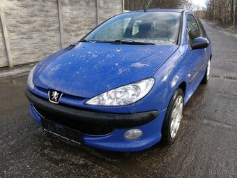 Peugeot 206 1.6 HDI KLIMA, 1 majitel