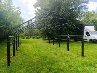 Ocelová konstrukce, hala, přístřešek, garáž, sklad 5x7,4 m