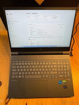 VICTUS by HP 16-r1955nc 16" QHD IPS 240Hz i5 32G 1T RTX 406