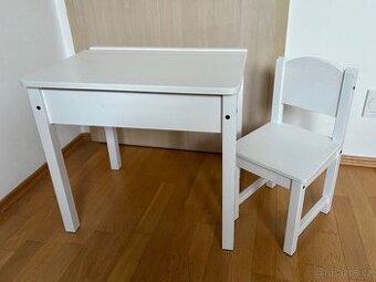 Dětský stůl ikea SUNDVIK + zdarma dětská židle