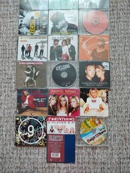 Originální CD singly - různé žánry