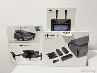 DJI Mavic 3 PRO (NOVÝ) fly more combo + DJI RC PRO