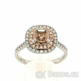 Luxusní 18K prsten s diamanty 1,19ct - certifikát IGI