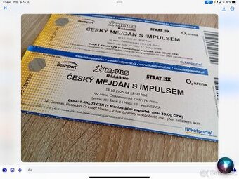 Český mejdan s impulsem - sektor 103 tvrdé lístky