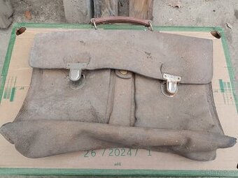 Retro aktovka, brašna k renovaci