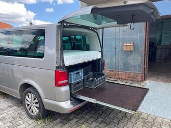 Vestavba na spaní do VW T5/T6
