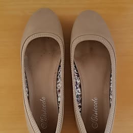 Dámské baleríny vel. 37 béžové