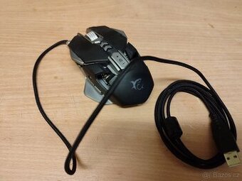 Herní myš White Shark