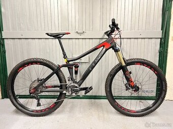 Carbonové kolo CUBE STEREO 140 C:62 Race 27,5 TOP STAV