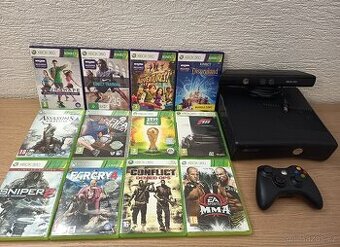 Xbox 360 + Kinect ( 12 her ) - Top stav