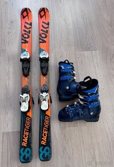 Lyžařský set, možno i zvlášť /lyže 120cm/