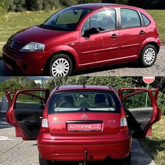 ČTYŘVÁLCOVÝ CITROEN C3 1,4i 16v, KLIMATIZACE, TAŽNÉ ZAŘ. TOP