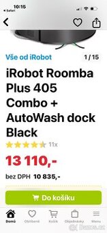 Irobot Roomba plus 450 nove