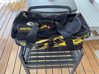 Rossignol černá sportovní taška na kolečkách