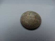 Stříbrná mince R-U 1 koruna 1894 - maďarská