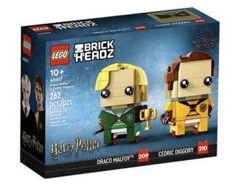 40617 LEGO BrickHeadz Wizarding World Draco Malfoy & Cedric