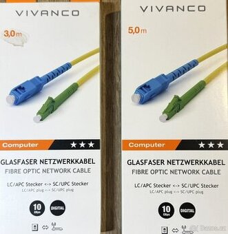 Optický síťový kabel 3m + 5m