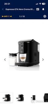 Espresso ETA Nero Crema 8180 90000 černý