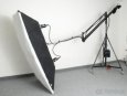 BOWENS/HENSEL světelná vana 1x2m se stativem