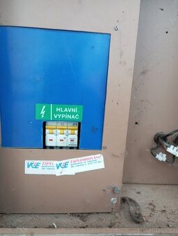 elektrický stavební rozvaděč