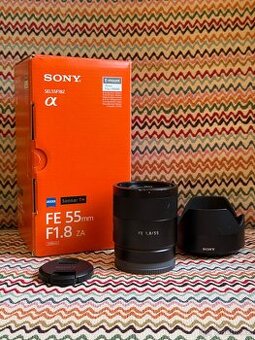 Sony ZEISS FE 55 mm f/1.8 portrétní objektiv