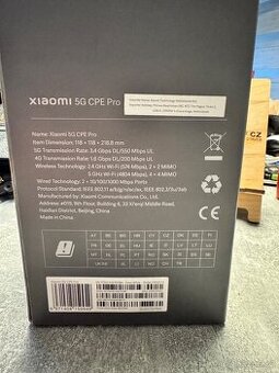 Wifi router XIAOMI 5g CPE pro