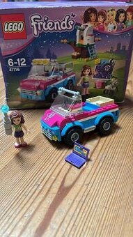Lego 41116 Olivie a průzkumné auto