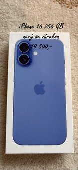 Nový iPhone 16, 256Gb