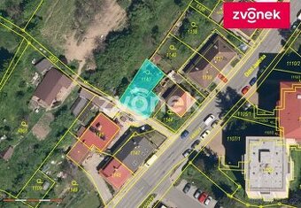 Prodej stavebního pozemku 238 m², Vsetín, ev.č. VS00622