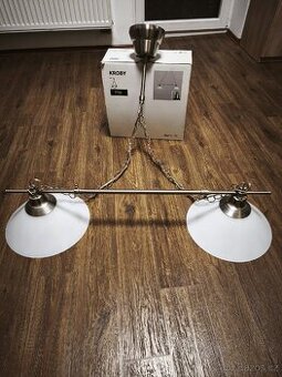Závěsná dvojitá lampa KROBY