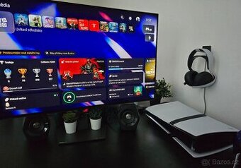 PlayStation 5 Pro + SSD + sluchátka