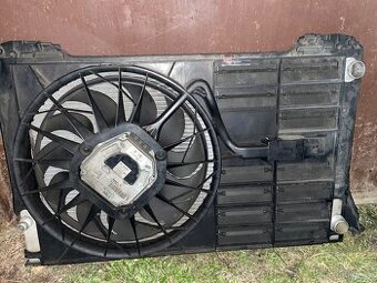 Ventilátor a chladič pro Audi A8 D3 - 1